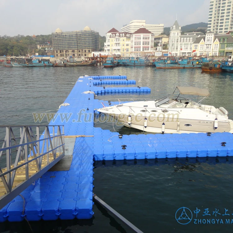 Plastic Floating Dock Floating Bridge modular pontoon HDPE jetty bridge