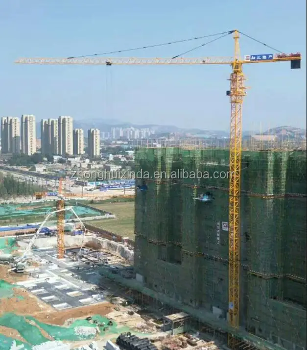 
4 тонн используется QTZ40-4810 башенного крана с дешевой ценой 