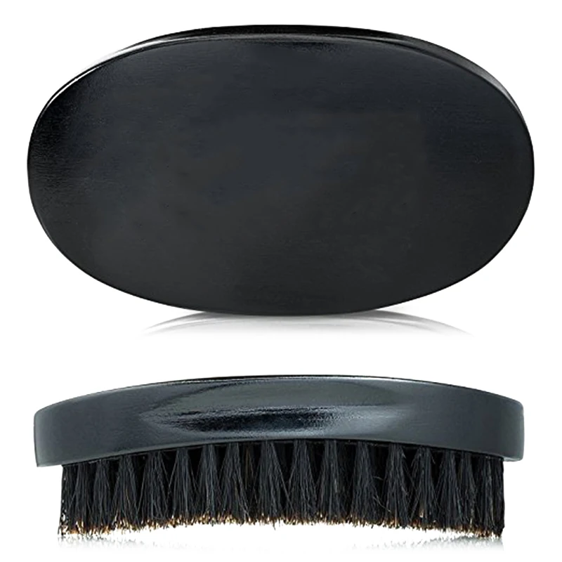 
WB200-600 Beard Brush for Men Made from 100% Pure Wild Boar Hair - Best Wooden Round Hair Comb for Facial Care 