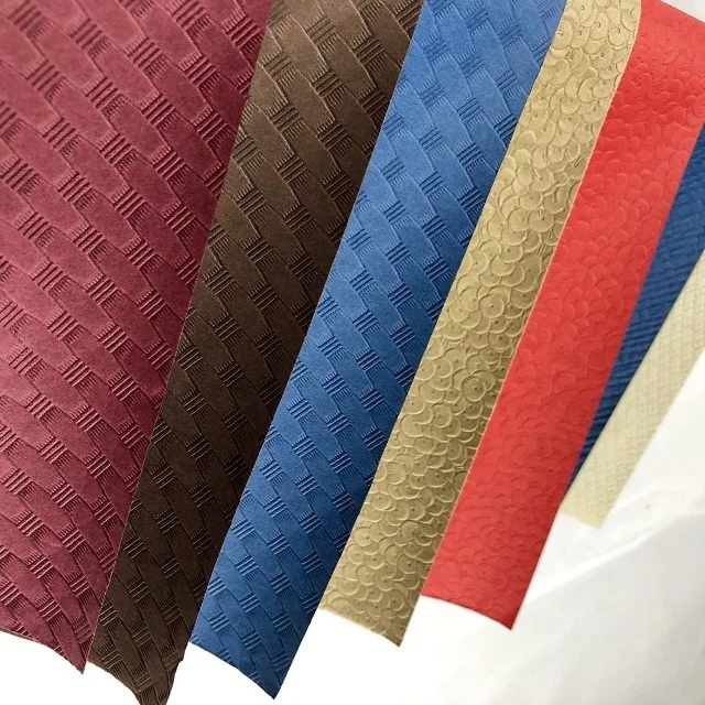 Wholesale Colorful Flower Embossed Wrapping Paper