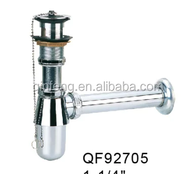 
basin pipe waste drain pipe waste siphon drain bottle trap 