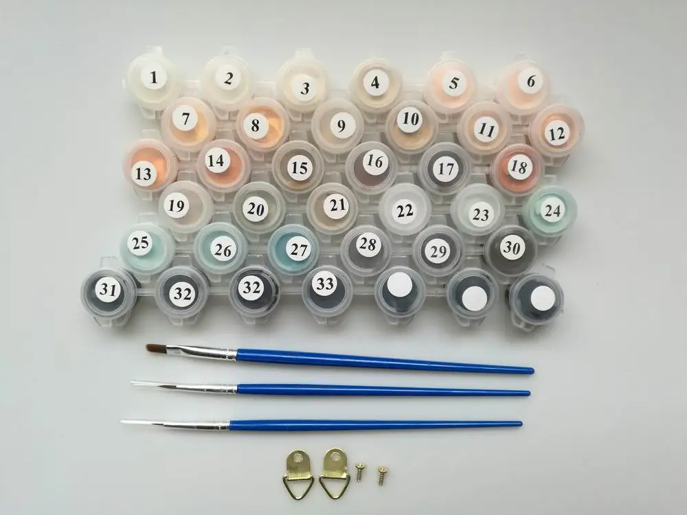 GX25790 Ballet dancers new hot DIY art set painting with numbers