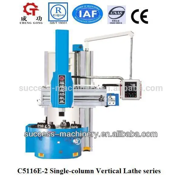 c5116e single column vertical lathe china vertical lathe