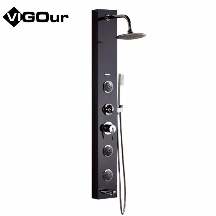 2020 modern design stainless steel honeycomb wallshower panel