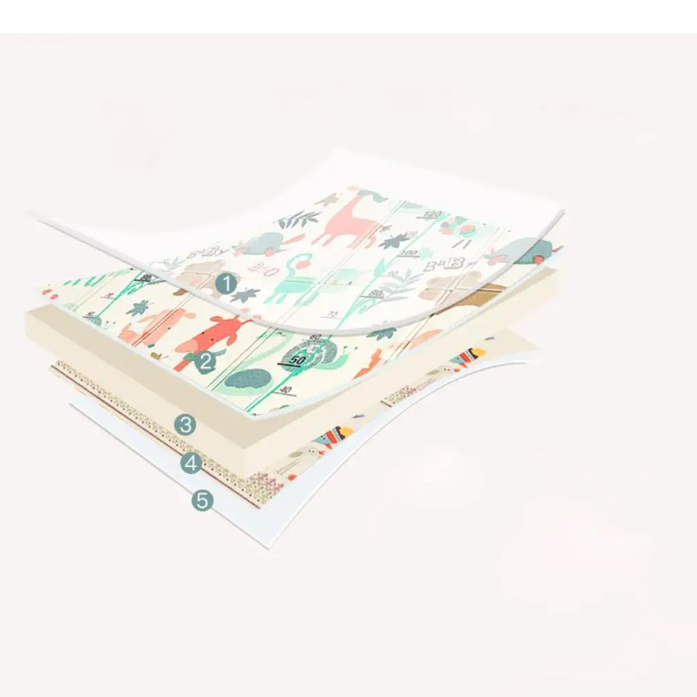 Folding Baby Play Mat Environmentally Friendly XPE Baby Care Playmat