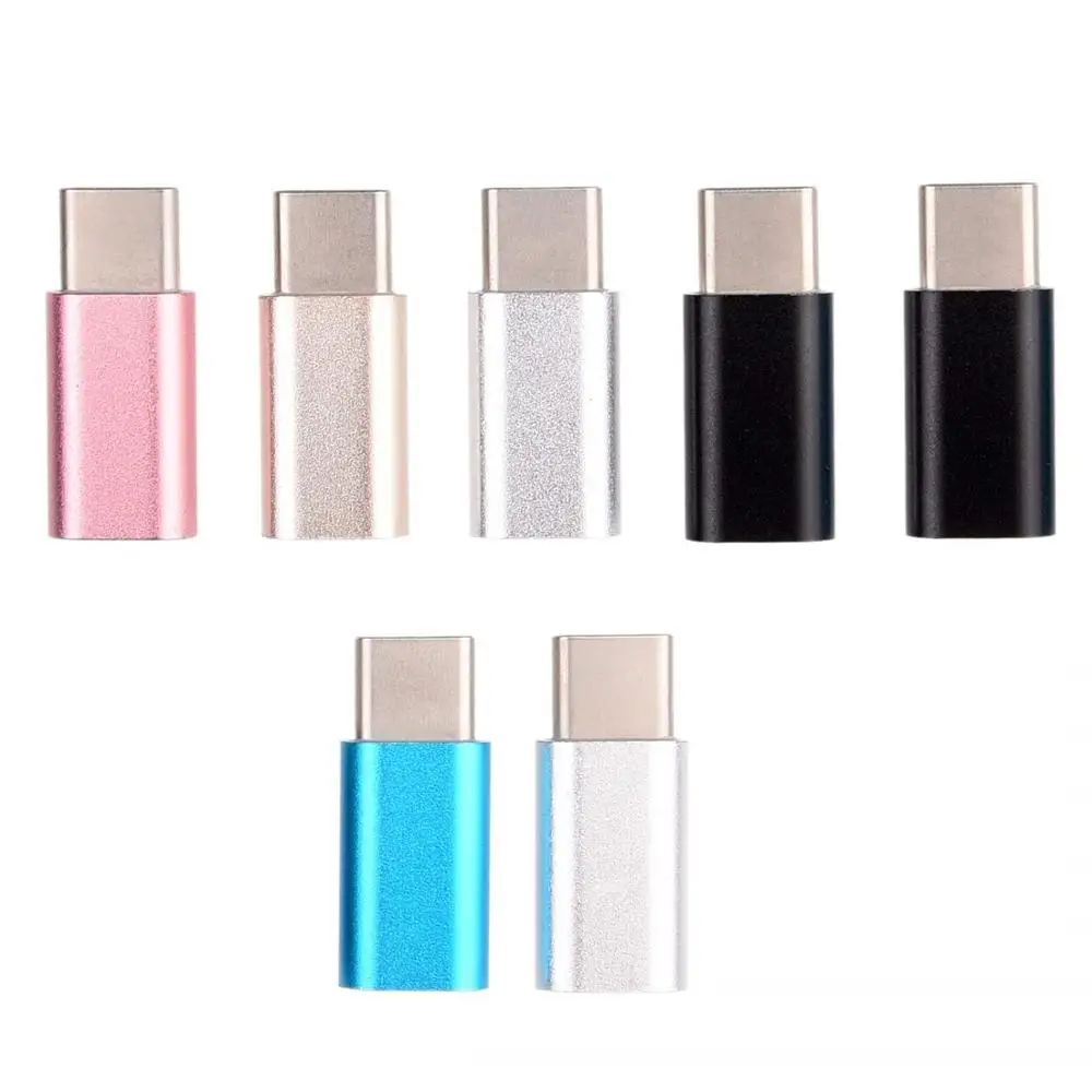
Phone Charging and Data Transfer Type C Adapter Converter Colorful made by Aluminum Case 