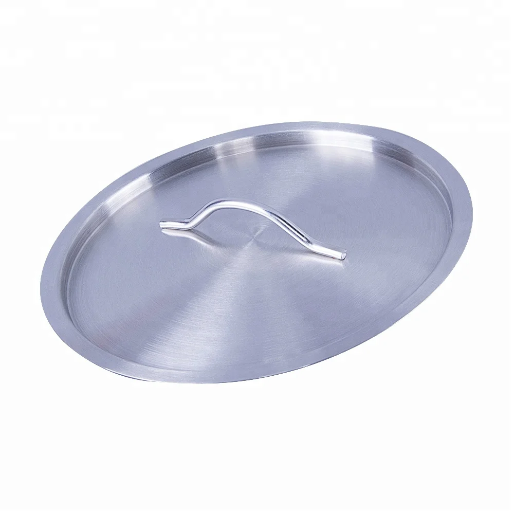 Pots Cookware Sets Polish Finished Cooking Pot Aluminum and SS430 Stainless Steel All-season 03 Style SS443, SS304 28*16cm 0.6mm