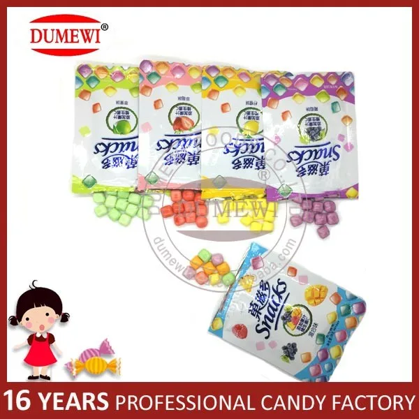 High Quality Colorful Soft Fruity Chewy Candy