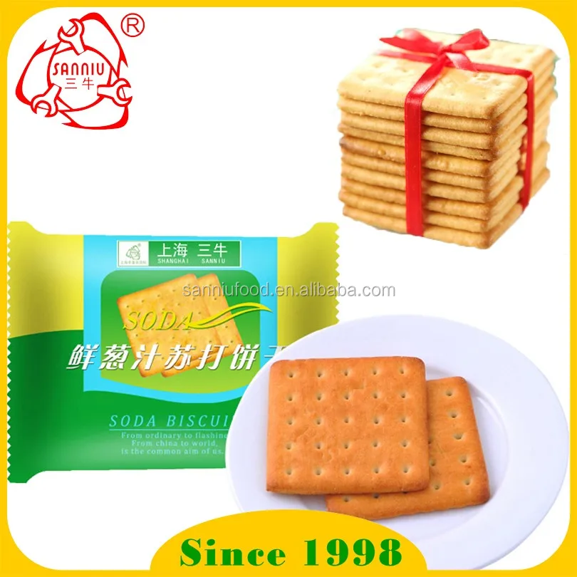 Hot sale scallion Soda cracker