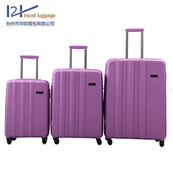 
High quality unusual fashion PP trolley luggage 28 inch suitcase 