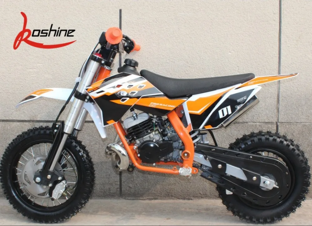 
Koshine Mini 2 Stroke Kids Pocket Racing Motorcycle Dirt Bike 50CC 