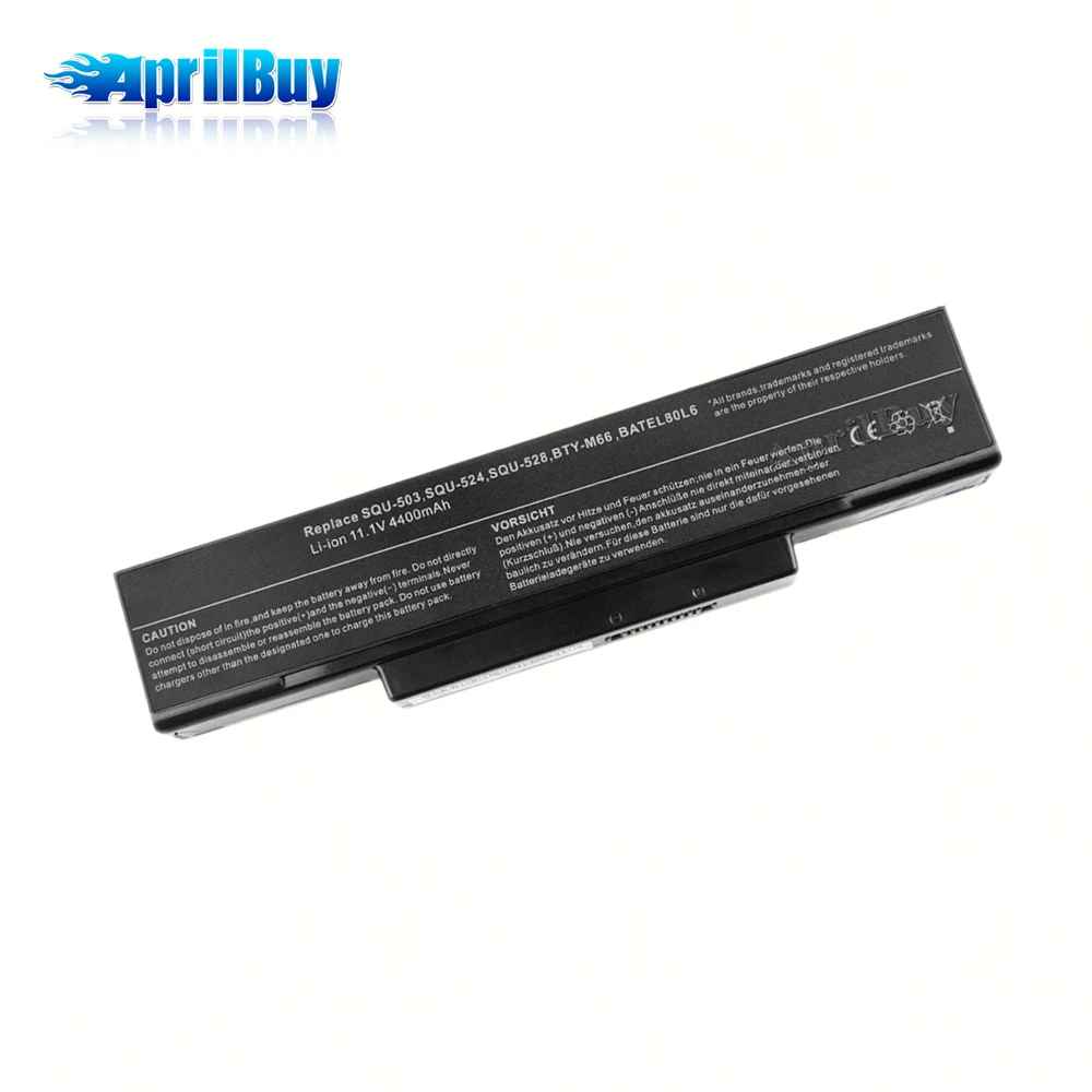 11.1v Laptop Battery for Asus A32-F3 SQU-503 SQU-524 SQU-528 BTY-M66