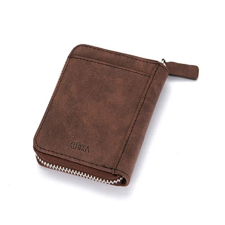 Yiwu Factory Mini Model RFID PU Leather Accordion Security Wallet Credit Card Wallet