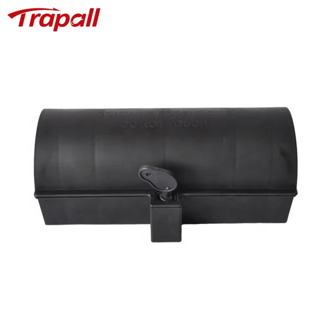 Plastic Mouse Locking Bait Station Rat Rodent Control Trap with Key
