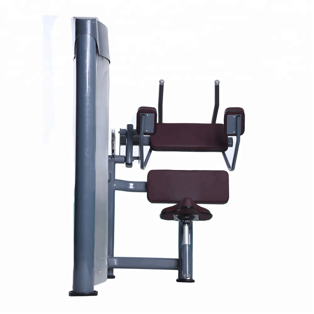 Import Fitness Gym Equipment Commercial Strength Machine Body Building Abdominal Crunch Machine