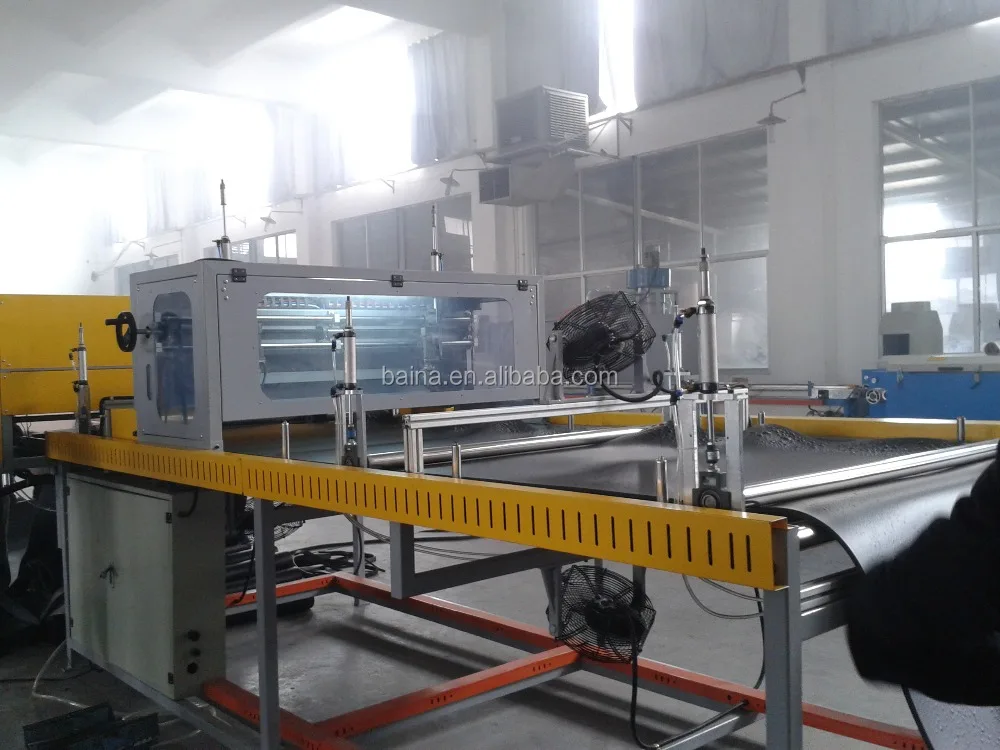 Резина изоляция труб производственная линия NBR йога коврики