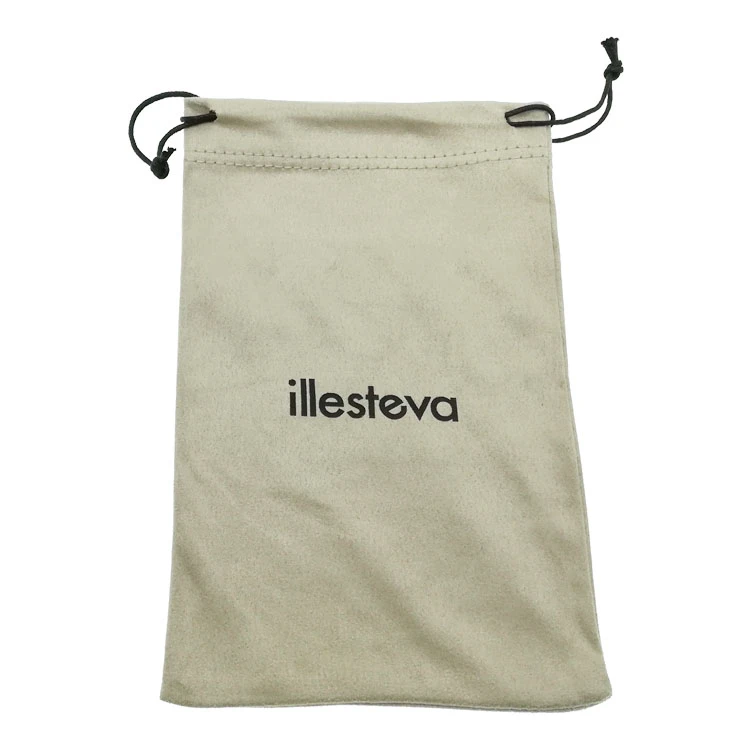 Squeeze Microfiber Custom Logo Sunglass Pouch