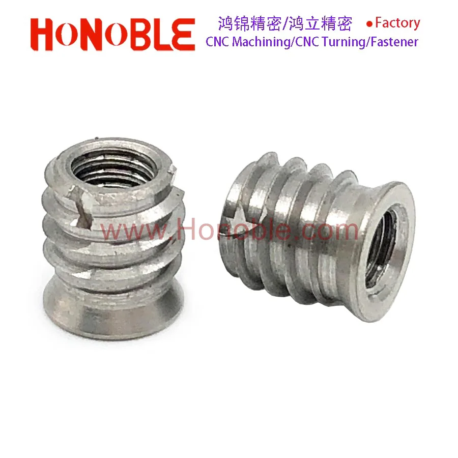 
Trisert Inserts, Brass Self-tapping Inserts 