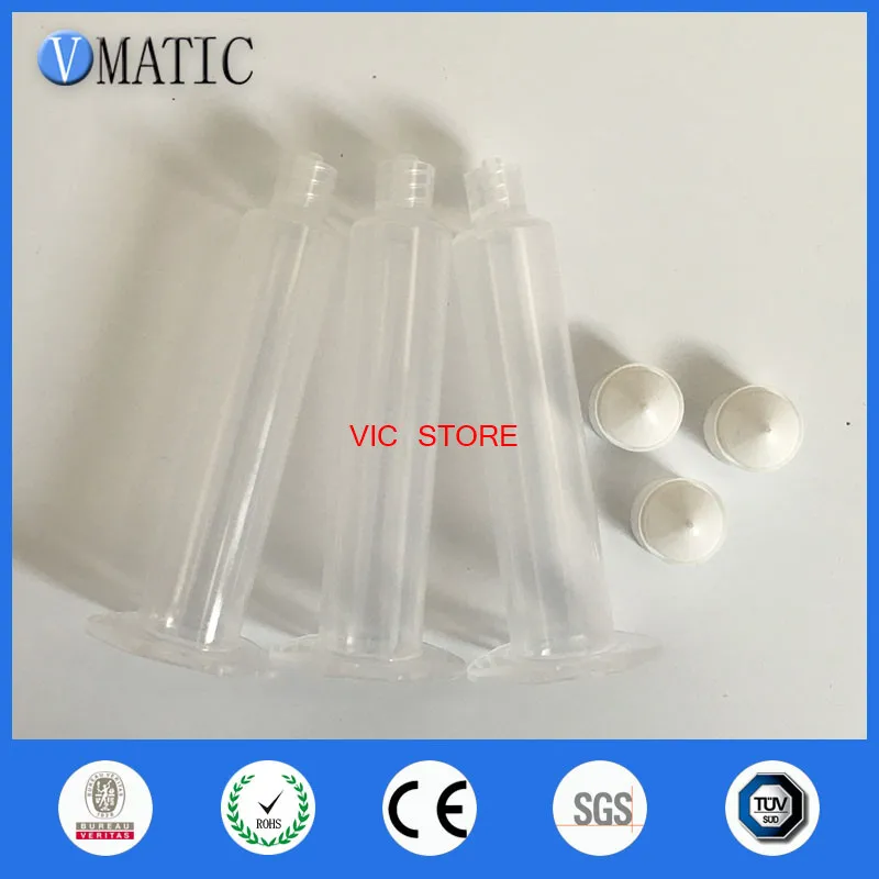 Plastic 10Cc 10Ml Dispensing Syringe Barrel Glue Caulking Gun