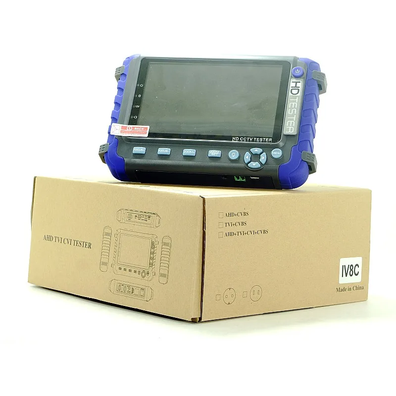 Профессиональный инструмент для тестирования CCTV 5 дюймов TFT LCD 5MP AHD TVI 4MP 3MP CVI CVBS камера тестер монитор Поддержка PTZ