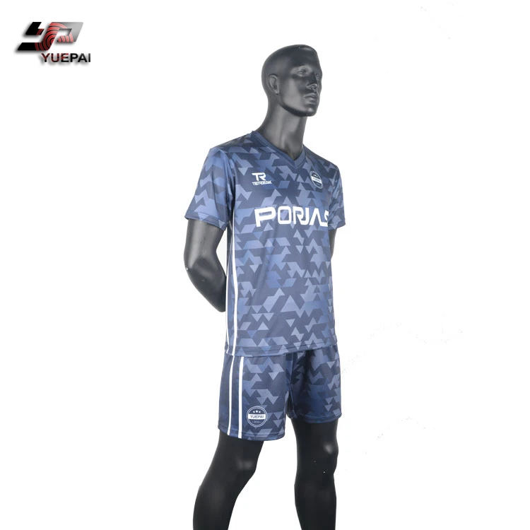 
Hot sale sublimation custom soccer suit latest football jersey designs 