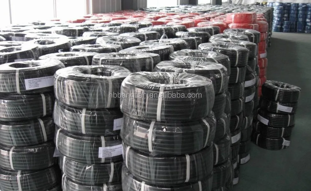Farm irrigation rubber hose Industrial air water hose fiber cord reinforced rubber hose for water air