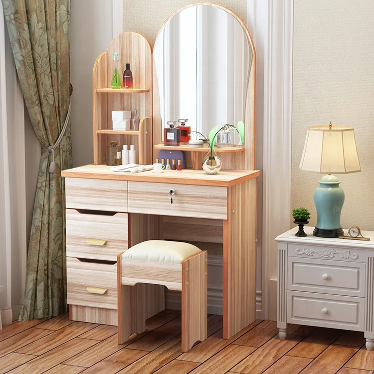 
Simple Economical Dressing Cabinet Bedroom Dressing Makeup Table 