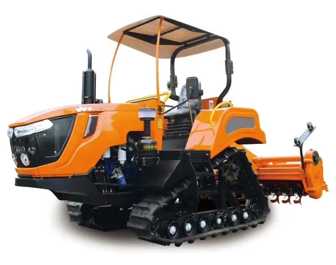 Factory direct cheap price farm farming rubber track farm 50hp 75hp small size mini crawler tractor for sale