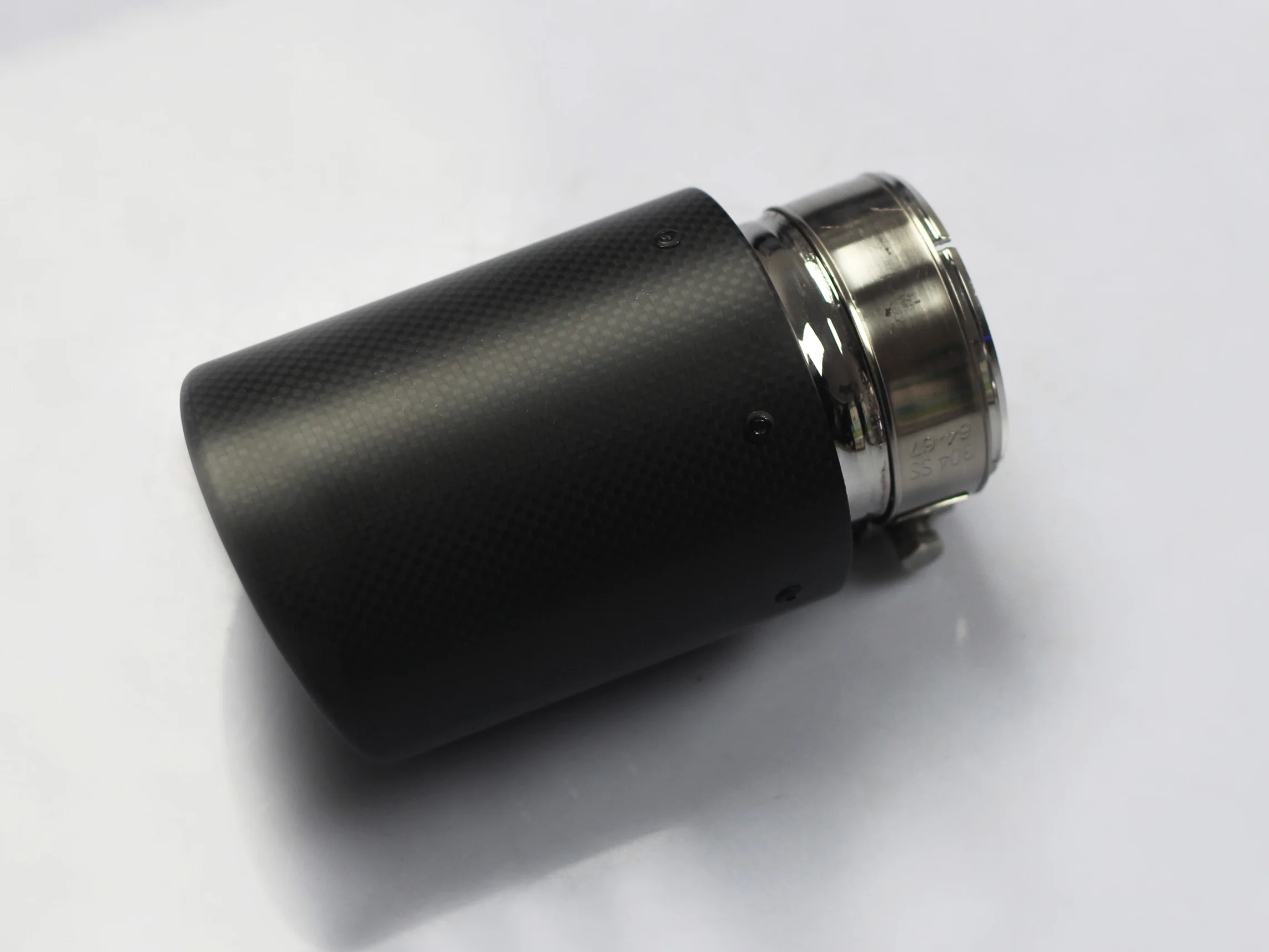 7026 Top Quality Akrapovic Car Carbon Fiber Exhaust End Tips Pipes For Universal Carbon Exhaust Tips