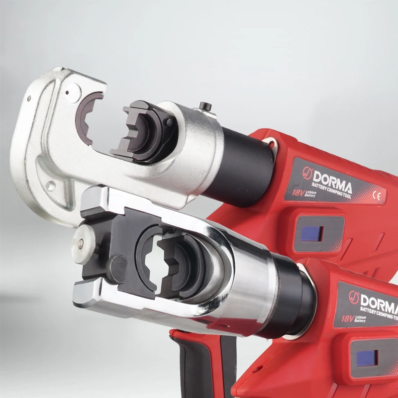 New design Battery powered hydraulic Usb cable crimping tool NEC-400 battery cable lug press tool