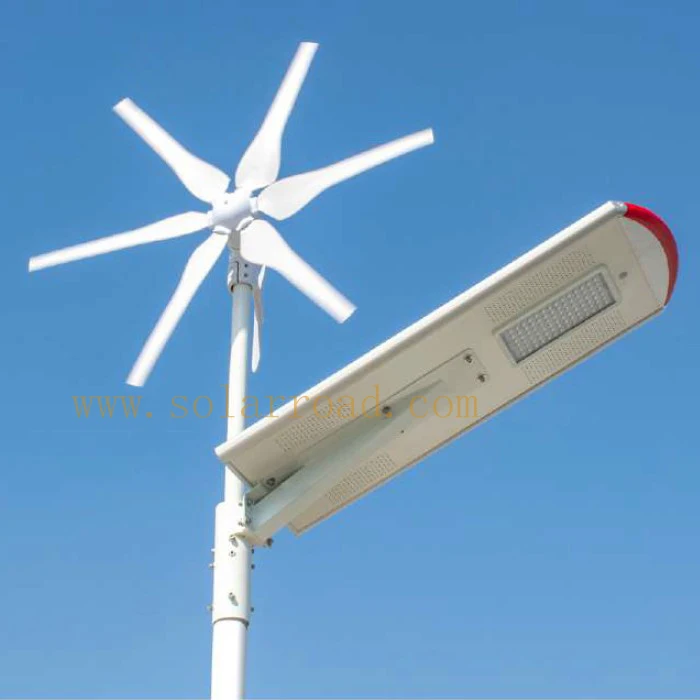 
SOLARROAD High brightness 30W 40W Lithium Battery Solar street Led Light 