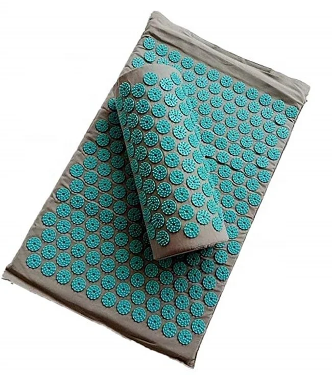 
Spikes Acupressure Mat Set for Back Pain Relief and Muscle Relaxation 
