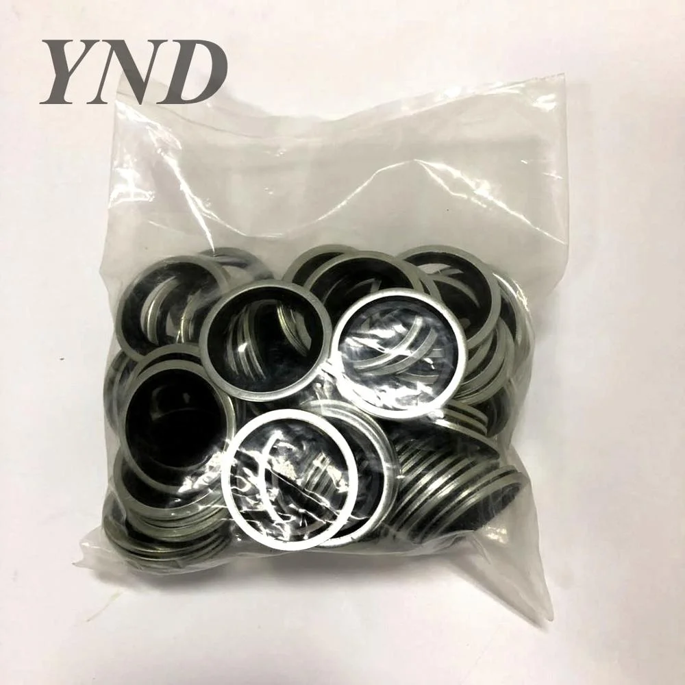 Spot supply self-centering metric British bonded sealing hydraulic pipe adhesive gasket