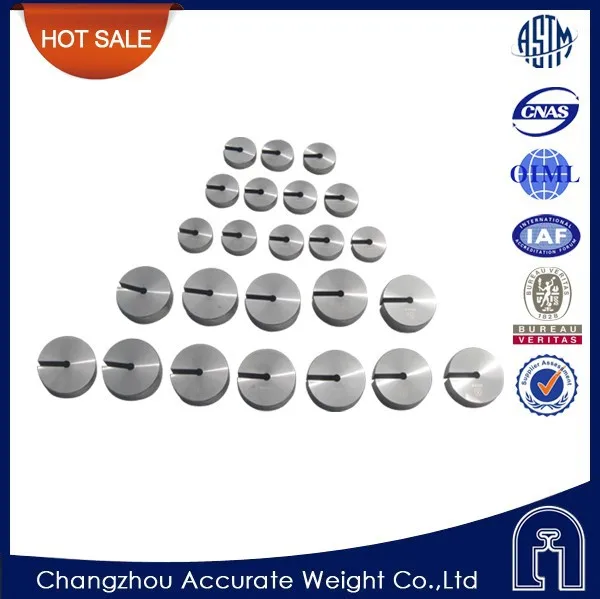 OIML F1 F2 M1 scale calibration weight pesas calibration weight set slotted weights