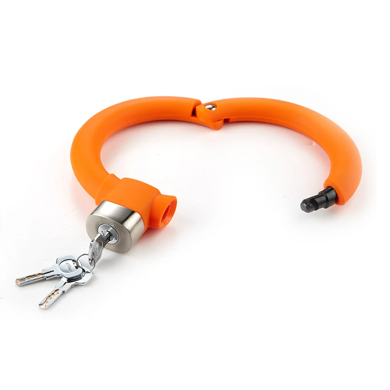 colorful top quality hot sale Anti-theft Motorcycle O lock with keys