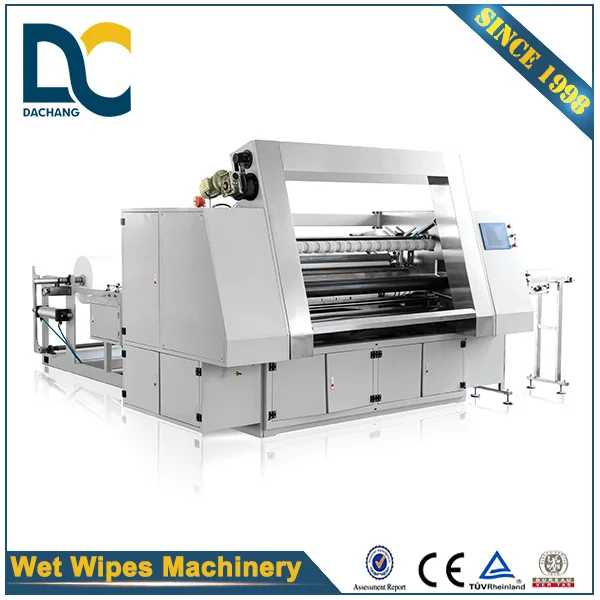 DCT-15C baby single pack wet tissue manufacturing making machine
