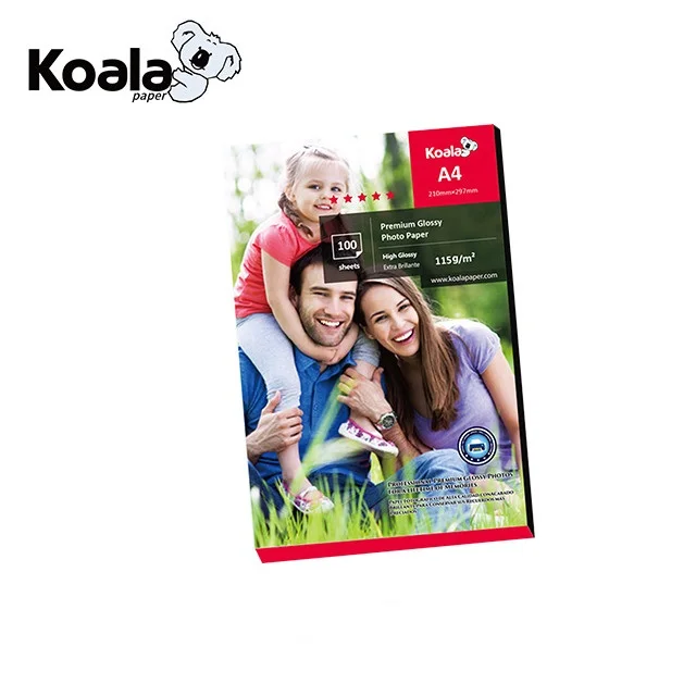 115g glossy inkjet paper ,a4 photo paper