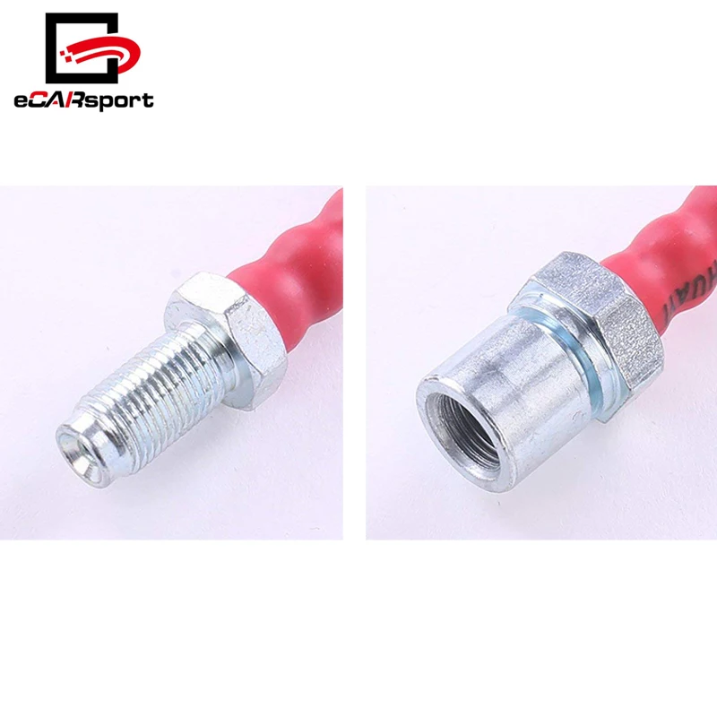 Для Toyota For Corolla 84-87 GTS/SR5 AE86 с задним барабаном, передняя и задняя из нержавеющей стали, Плетеный маслоторный шланг