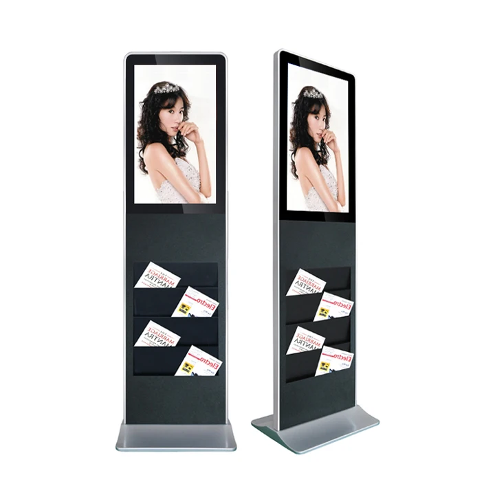 
Floor Stand 32 43 49 55 Inch Android Wifi Lcd Advertising Player Free Stand Totem Digital Signage Display Kiosk 