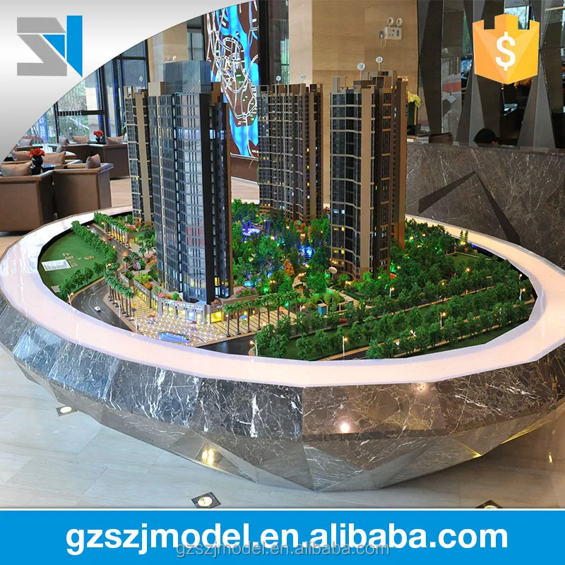 Оптовая 3d акриловых материалов архитектурный sacle моделей дизайн архитектурной