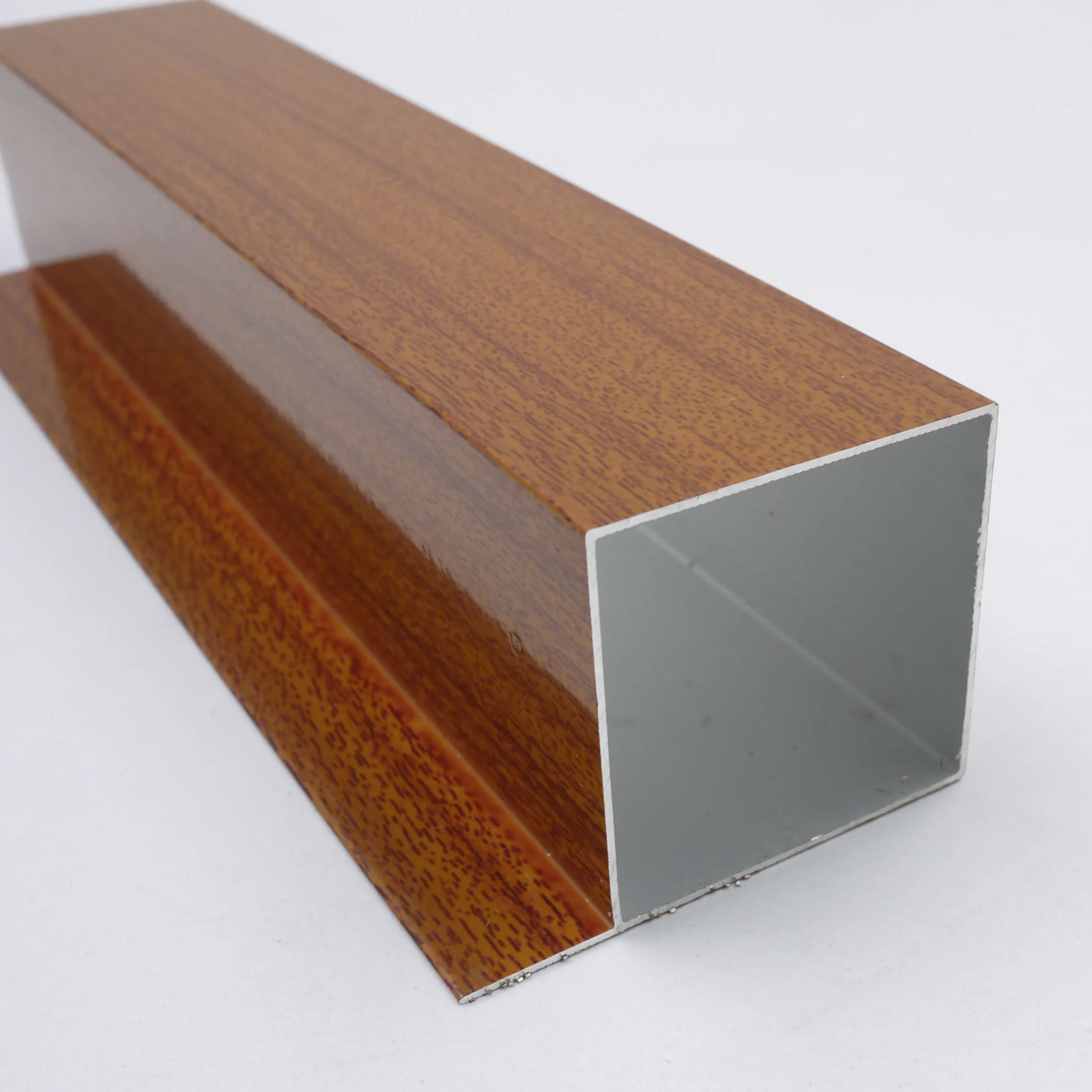 LENWA Aluminum Profile for Kitchen Door with Different Wood Grain Surface for Iraq Market