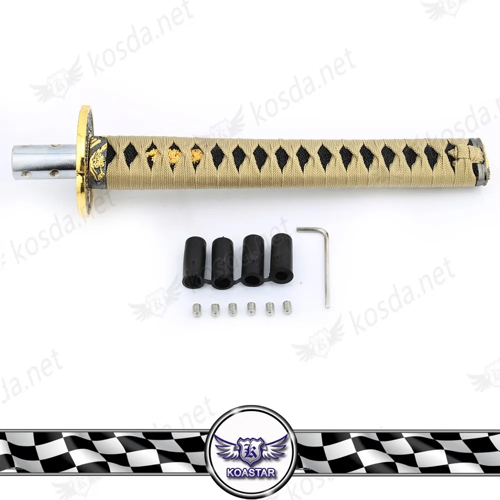 15 мм 20 мм 26 мм Длинный Алюминиевый меч самурая Катана ручек переключения