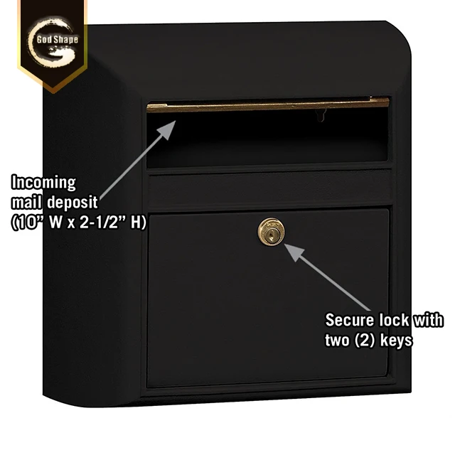 Stainless Steel Design Mailbox Post Box Outdoor