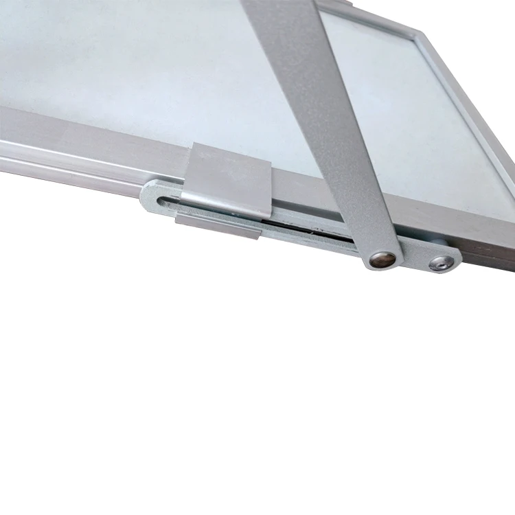 portable Z-Type floor modern acrylic brochure holder stands a4 with aluminum case