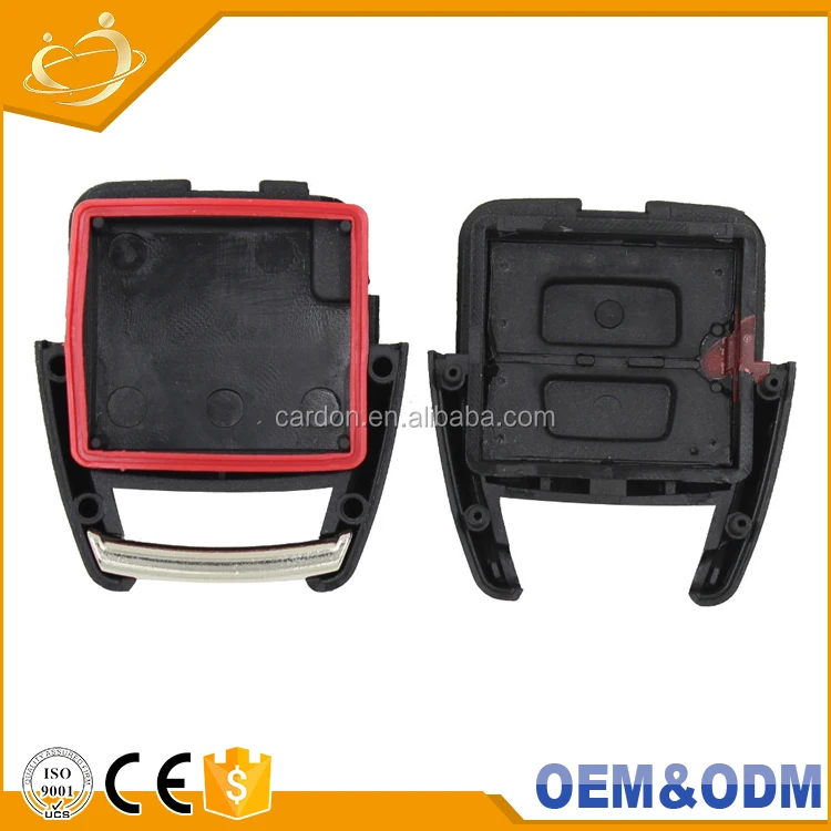 New Style 2 Buttons Remote Car Key Shell No Chip Flip Fob Key Case Cover for Vauxhall Opel Astra Zafira Omega Vectra