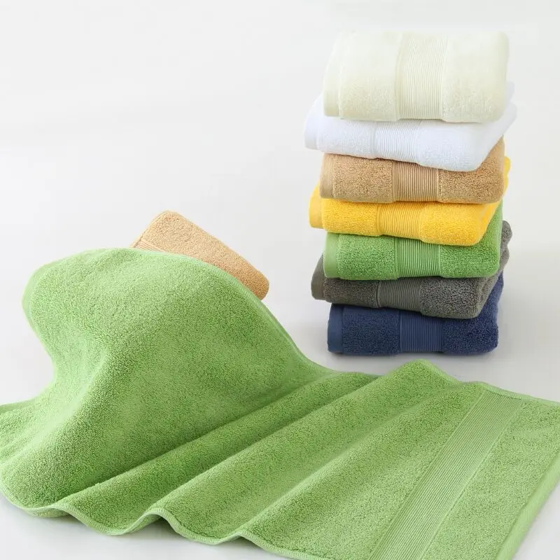 Luxury spot soft comfort star hotel home bathroom bath 100% cotton wool fabric bath towel set