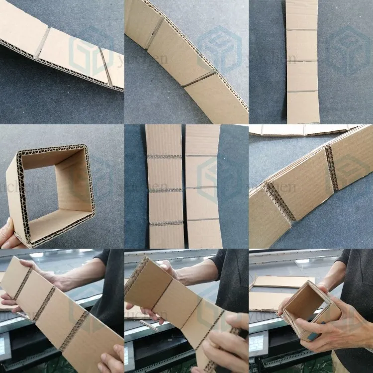 
Yuchen CNC automatic foam carton gift box cutting machine with high quality 