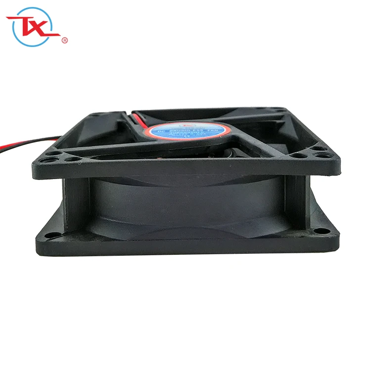 Тихий высокоскоростной вентилятор постоянного тока 5 в 12 В 24 в 80 мм 8025 ПК Вентилятор корпуса компьютера