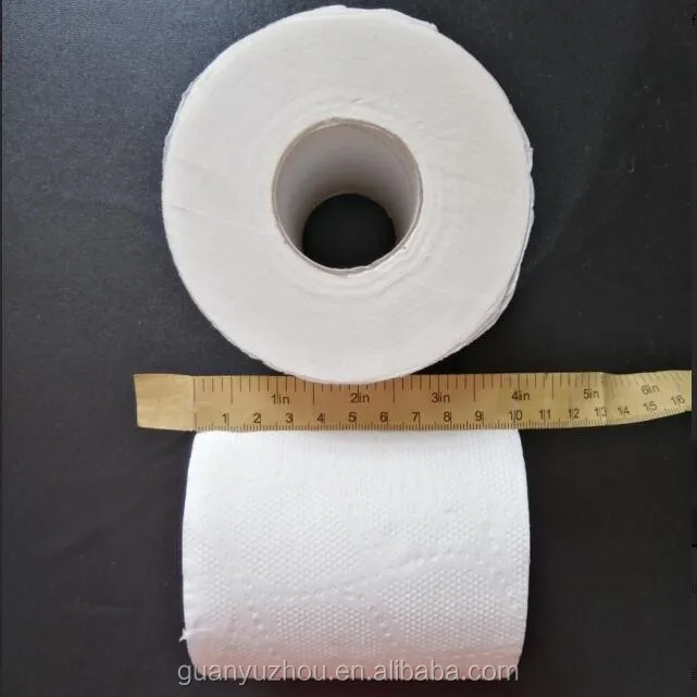 10/12 Rolls 2 Ply Toilet Tissue Paper Embossed Toilet Paper Roll Cheap Toilet Roll