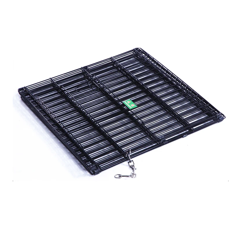 8 Panels 24 30 36 42 48Inch  Pet Playpen Foldable Metal Square Tube Dogs Exercise Pen Outdoor Dog Playpen Kennel Fence Wire Mesh